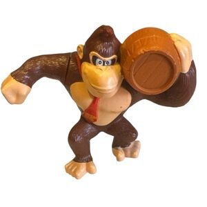3 FOR $20 NINTENDO 2022 Donkey Kong 3" Collectible Toy Figurine with Movable Arm